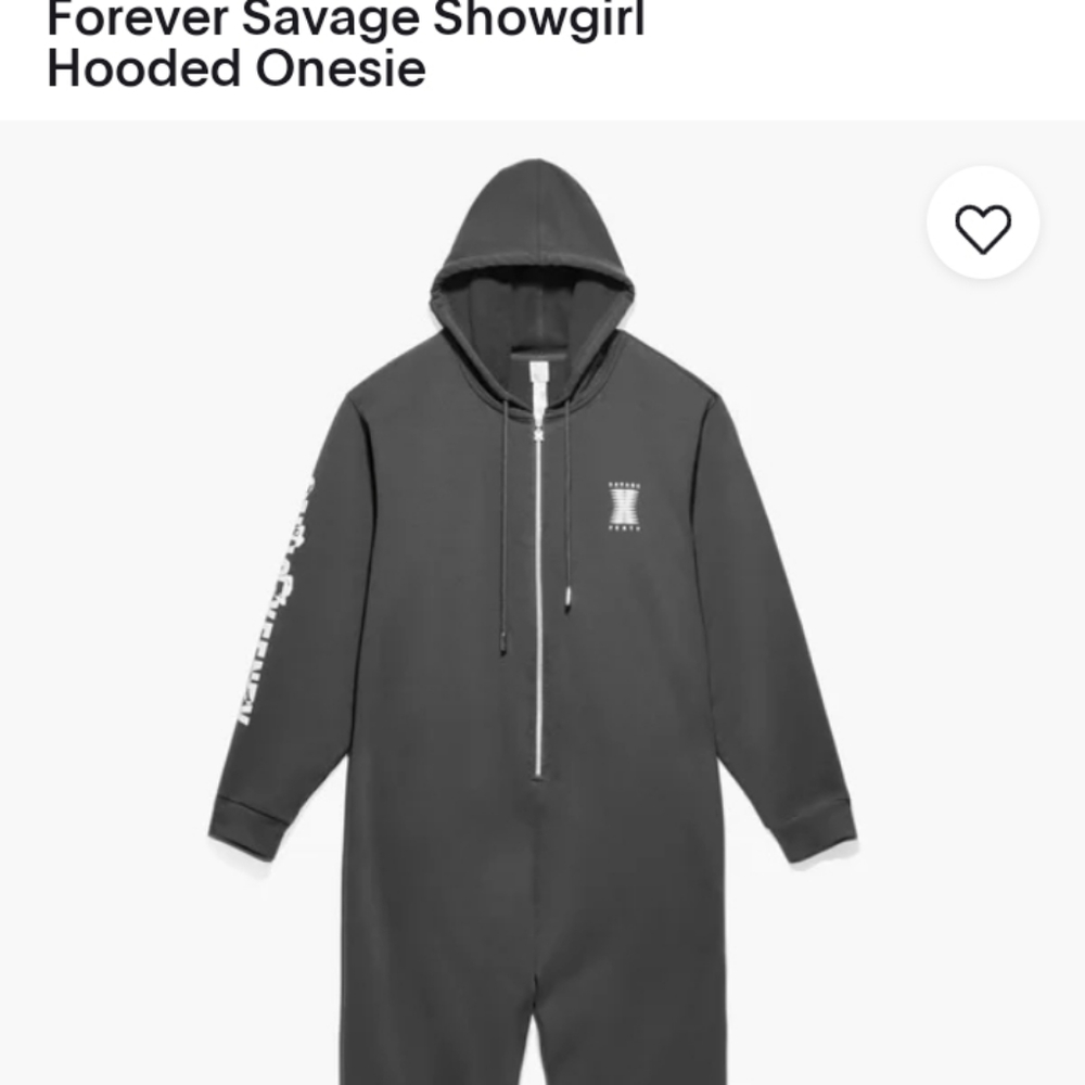 FENTY X SAVAGE HOODED ONESIE XL